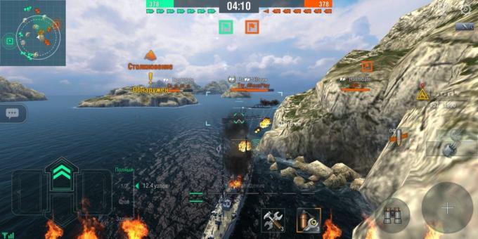 Revisão do mundo de navios de guerra Blitz