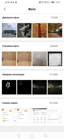 Xiaomi Cleaner Lite: busca de fotos