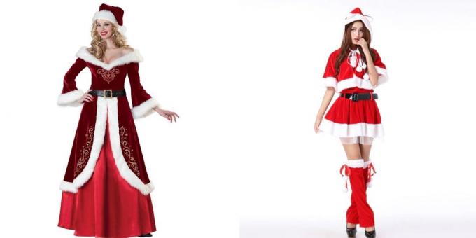 Costumes de Natal para adultos: A donzela da neve