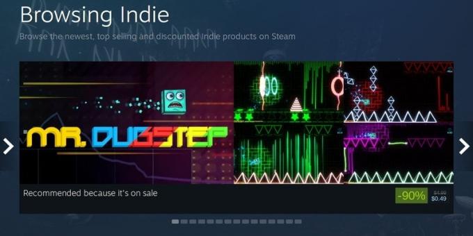 Siga os indie-jogos pode ser no Steam