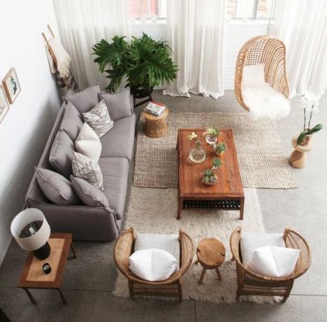 Como criar um conforto do lar: a localização do mobiliário