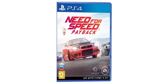 Need For Speed ​​Payback para PS4