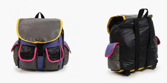 Mochila escolar Colorblock