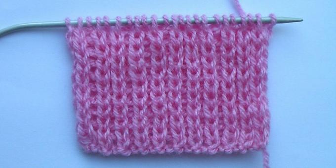Como aprender a tricotar: 1x1 Eraser