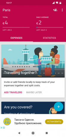 Os pedidos de viagem: orçamento de viagens
