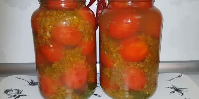 Receitas: tomate marinado com pimenta e cenoura