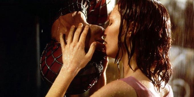 Beijos do filme: Mary Jane e Peter, Homem-Aranha