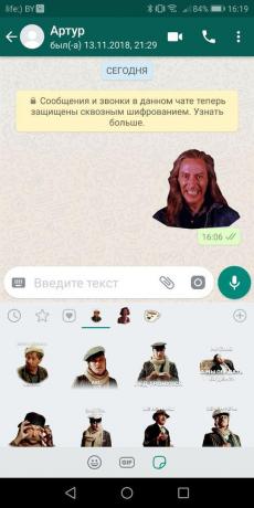 Adesivos em WhatsApp: adesivos de Telegram em WhatsApp