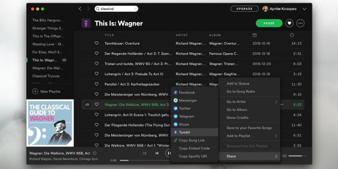 Spotify: Integração com outros serviços