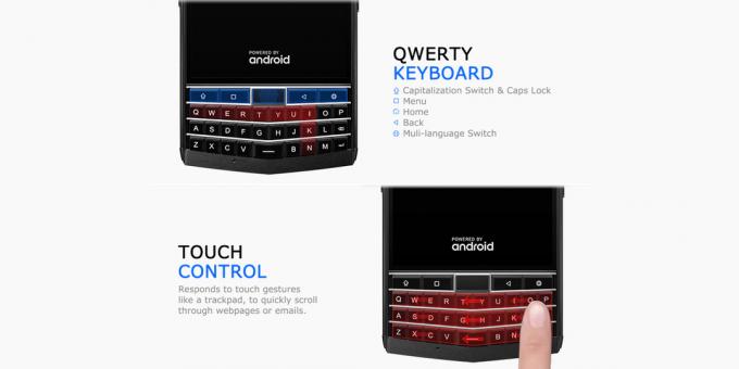 smartphones teclado QWERTY duradoura Unihertz Titan