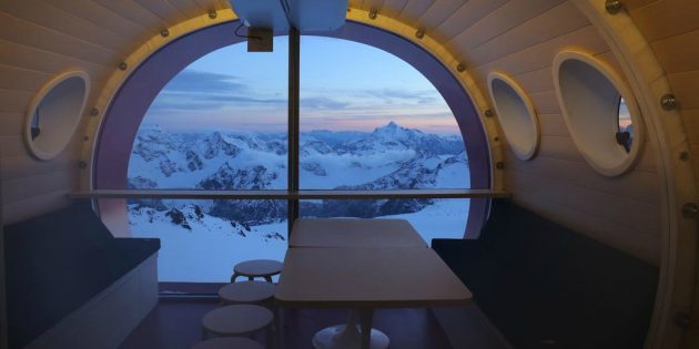 Capsule Hotel Elbrus, na Rússia