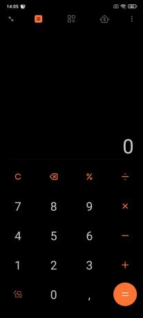 MIUI 12: calculadora