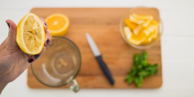 Cereja Limonada: cortes na polpa de fruta