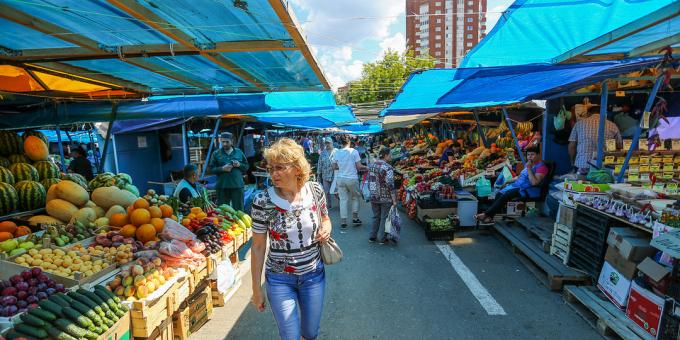 Onde ir em Yekaterinburg: mercado Shartash