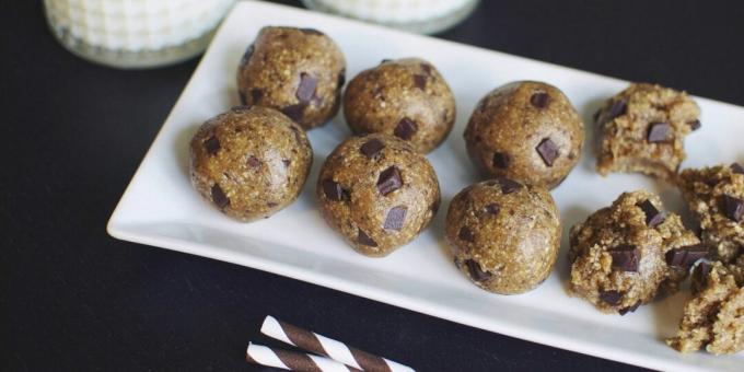 Biscoitos de chocolate rápidos