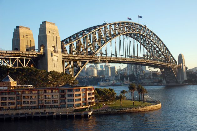 belas pontes: Ponte Harbour, Sydney
