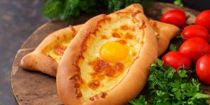 Como cozinhar delicioso khachapuri em Adjara