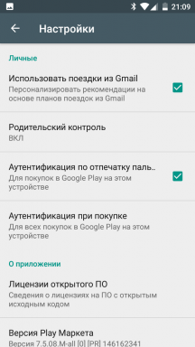 7 lifehacks para o Google Play, que será útil para todos os usuários Android
