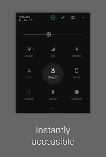 7 aplicações úteis para bombear o painel Android Nougat configurações rápidas
