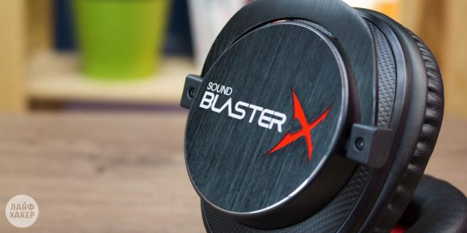 Creative Sound BlasterX H7 Tournament Edition: Bacias de habitação
