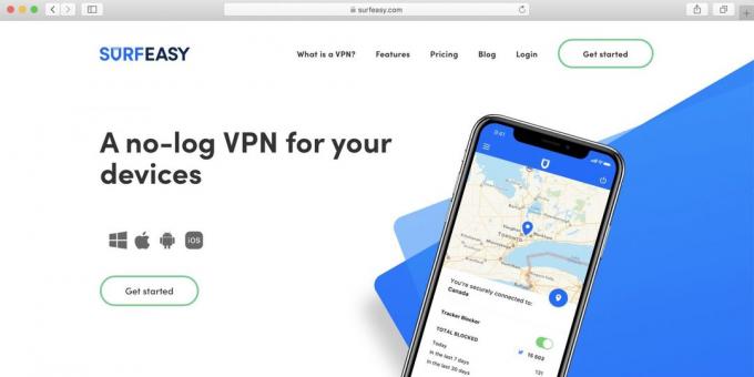 Melhor VPN gratuito para PC, Android, iPhone - SurfEasy