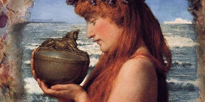 No mito grego, Pandora abriu uma caixa