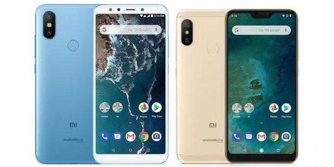 Xiaomi Mi A2 e Xiaomi Mi A2 Lite