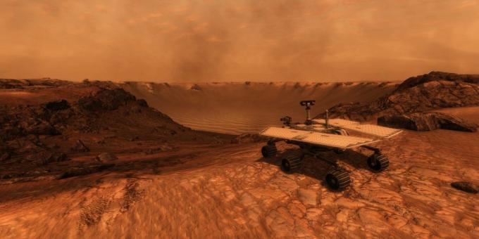 Jogo sobre o espaço: Take On Mars