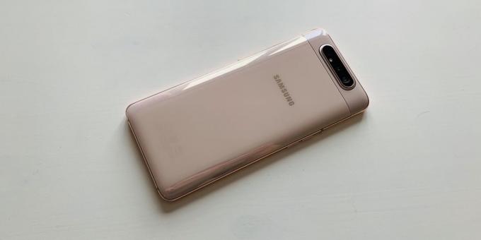Samsung Galaxy A80: Painel traseiro