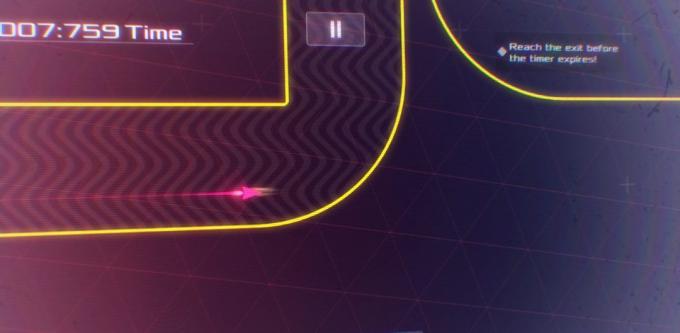 Dados asa - neon jogo de arcada inspirado pela ficção científica 80