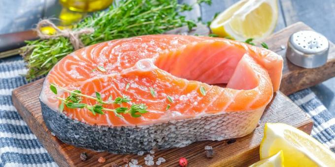 Como reduzir o estresse com nutrição: salmão