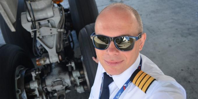 piloto Andrew Gromozdin "Boeing"