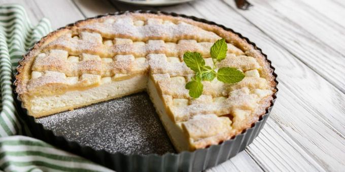 crostata com ricota