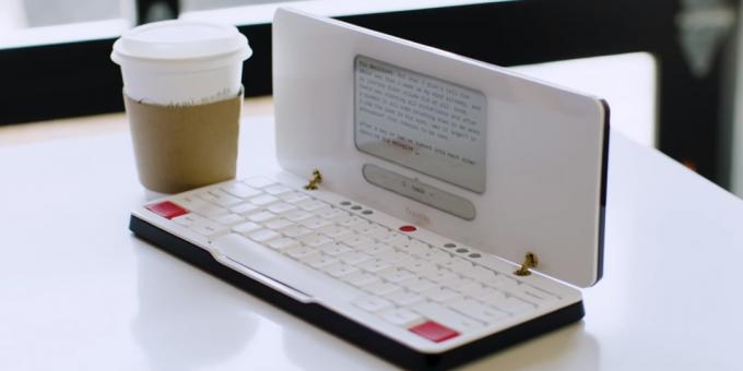 Máquina de escrever: Freewrite viajante