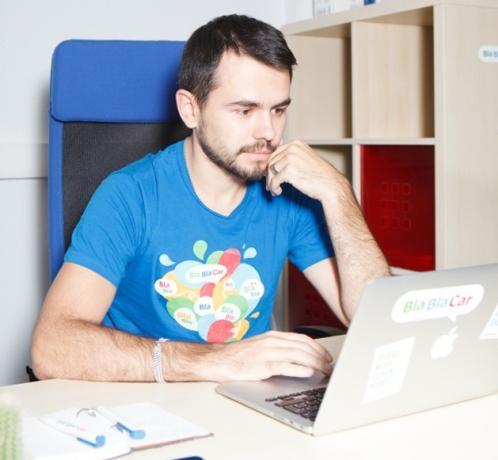 Alex Lazorenko, BlaBlaCar: «O meu método de trabalho com as tarefas é muito simples"