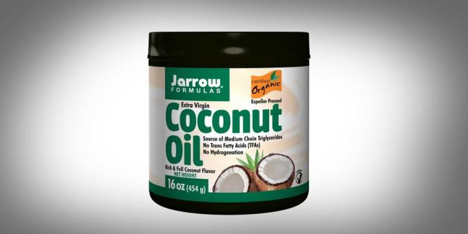 O óleo de coco por Jarrow Formulas
