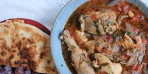 7 receitas de frango chakhokhbili: desde clássicos a experiência