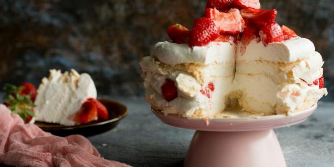 Bolo Pavlova de Jamie Oliver