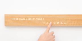 Coisa do dia: um painel de madeira com um ecrã táctil para uma casa inteligente