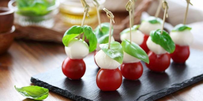 Canapés " Caprese"