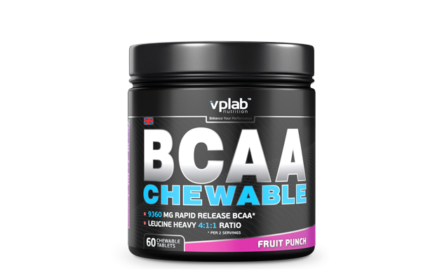 Comprimidos Mastigáveis ​​VPLab com BCAA amino ácidos