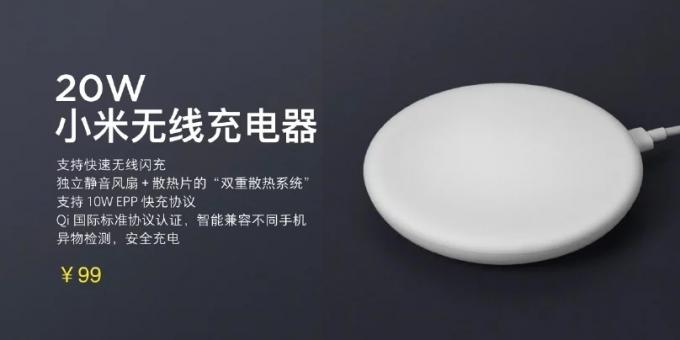 acessórios New Xiaomi para carregamento sem fio: para recarregar o dispositivo Xiaomi Mi 9