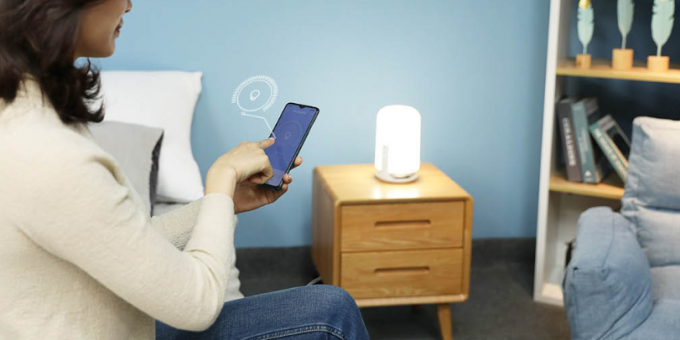 A Xiaomi lançou uma lâmpada noturna segura para a visão. Ela não emite luz azul