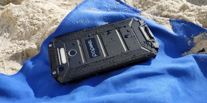 Protegido smartphones Poptel P9000 Max: Secagem