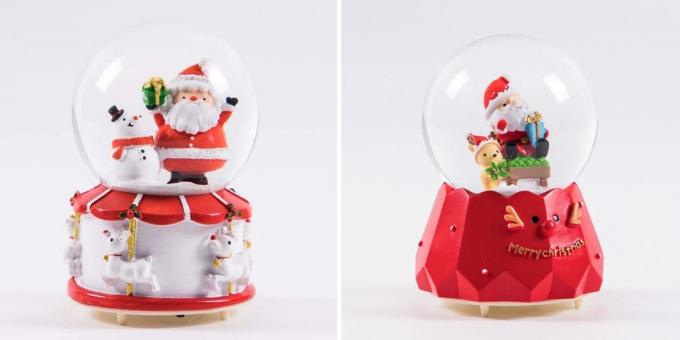 Produtos com aliexpress, que vai ajudar a criar um clima de Natal: Esfera de ano novo
