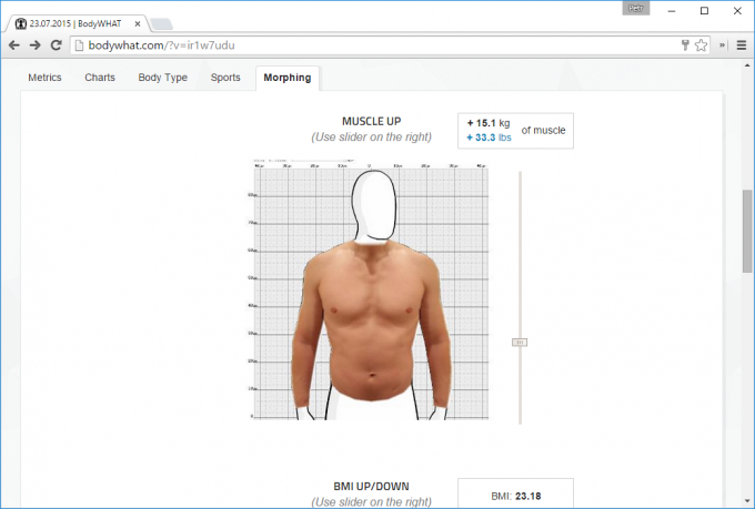 simulador virtual para BodyWHAT