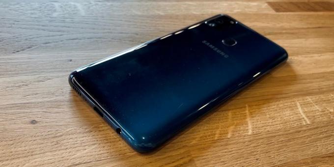 Samsung Galaxy M30s: Painel traseiro
