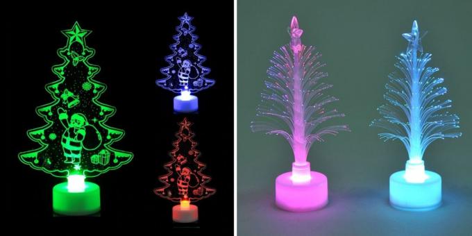 Produtos com aliexpress, que ajudarão a criar um clima de Natal: Árvore de LED