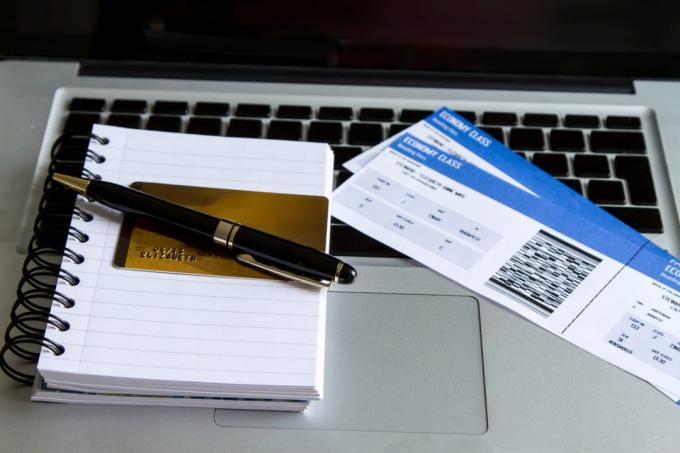Compra de passagens aéreas on-line com cartão de crédito