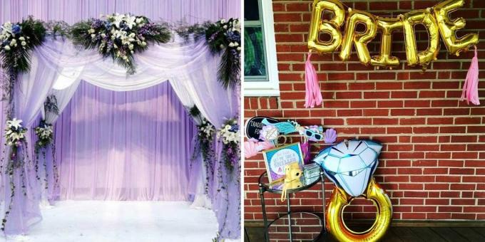8 lojas no AliExpress para preparações de casamento: decoração de festas